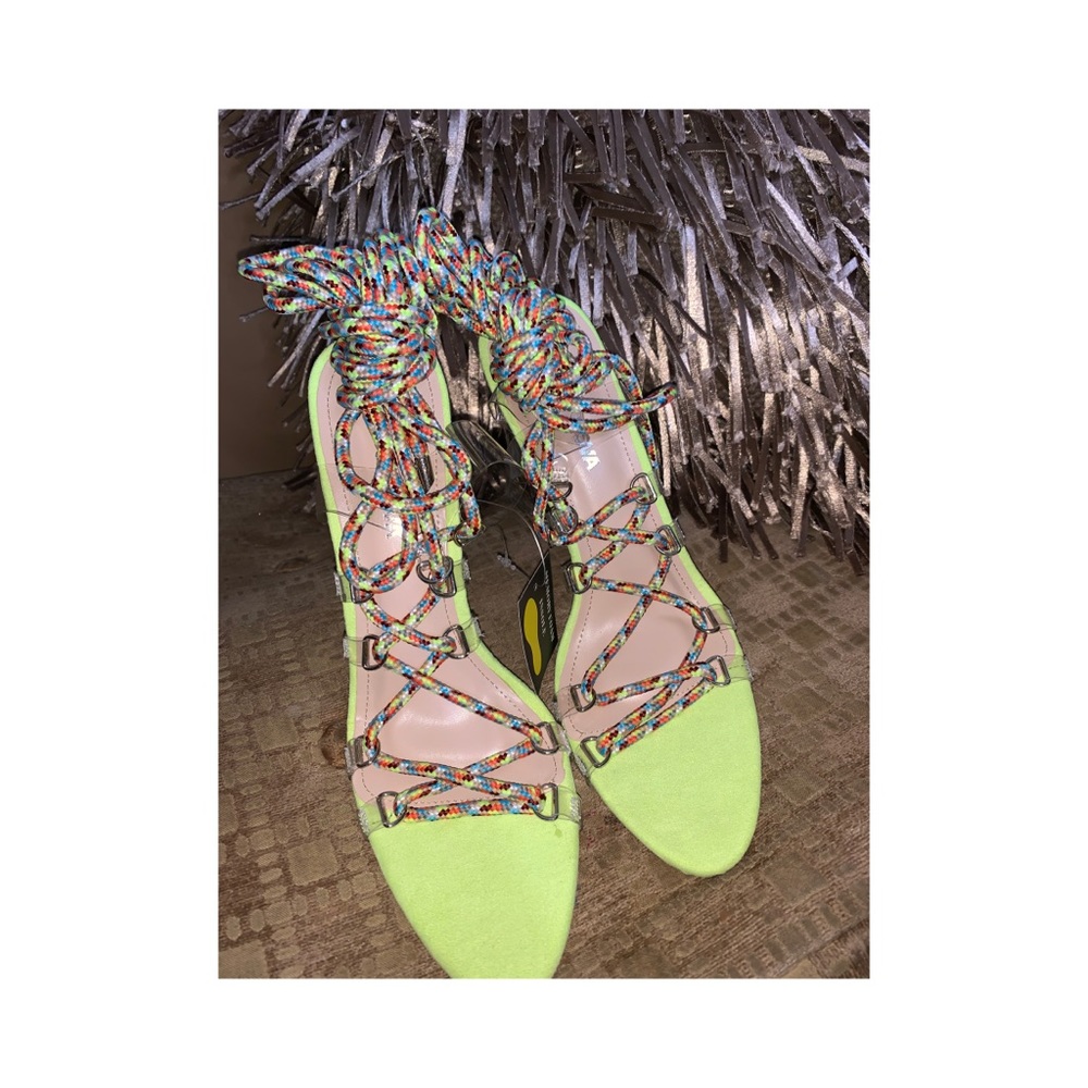 Neon heels